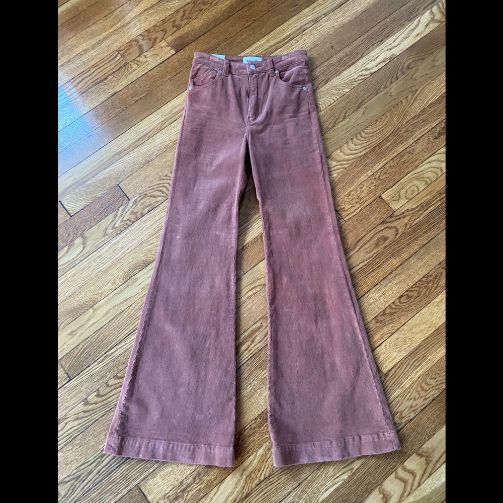 ROLLA'S Rust Corduroy Boot Cut Pants